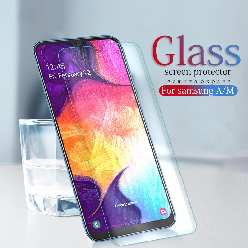 A505F A505 Safety Tempered glass For samsung a50 Screen protector on