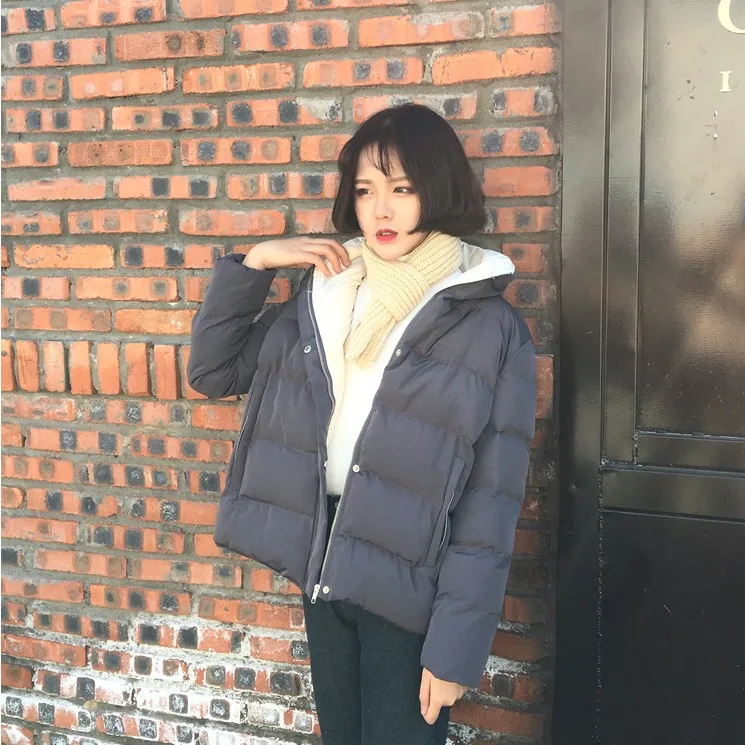 

2016 winter loose short design bread service small cotton-padded jacket wadded jacket winter thickening outerwear female