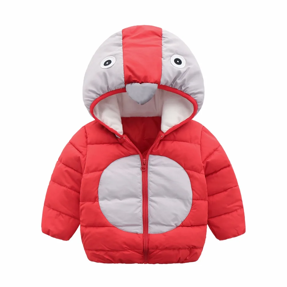 Baby Boys Jacket 2018 Autumn Winter Jackets For Boys Coat Kids Warm Hooded Outerwear Coats For Girls Jacket Children Clothes