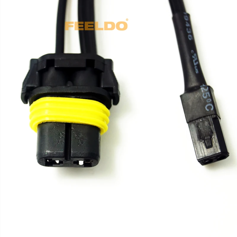 FEELDO 1 шт. 12 в 35 Вт H13/9008 Hi/Lo луч Биксеноновые Реле Жгут для HID конверсионный комплект