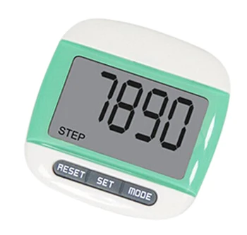 

New Multi-function Pedometer Distance Calorie Counter 5 Steps Buffer Error Correction Large LCD Display with Belt