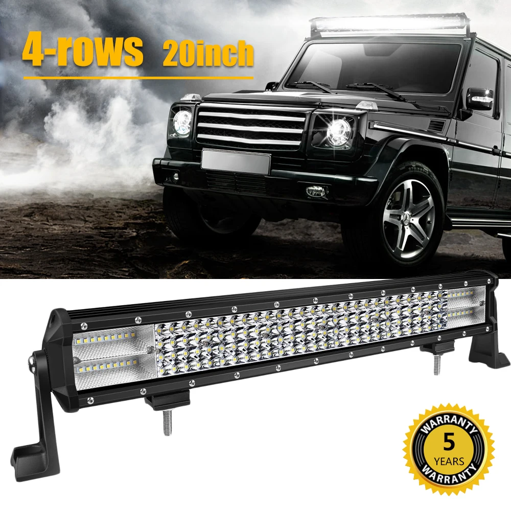

CO LIGHT 20inch 8D LED Light Bar 468W 4-Row Combo Beam Offroad 4x4 Led Bar Auto Driving Work Light for Jeep Truck ATV 4WD 12V24V