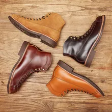 2019 Spring New Top Quality Men Red Boots Fashion Genuine Leather Luxury Brand Wings Formal Ankle Boots Winter Motorcycle Boots цена 2019 Spring New Top Quality Men Red Boots Fashion Genuine Leather Luxury Brand Wings Formal Ankle Boots Winter Motorcycle Boots цены онлайн