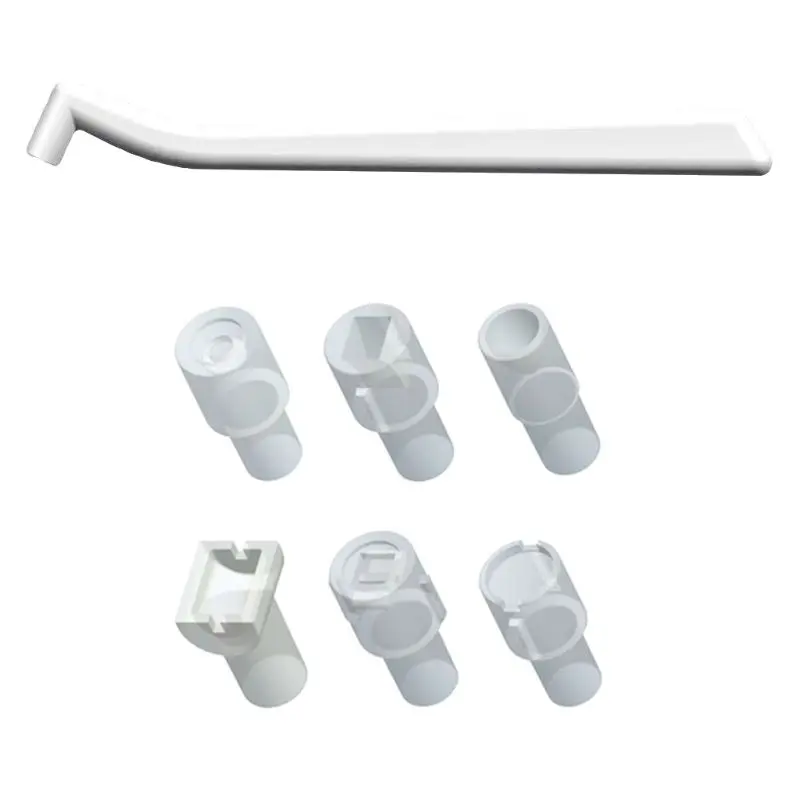 Стоматологическая мини-языковая кнопка формы для выпечки для изготовления пряжка с язычком стоматологический инструмент