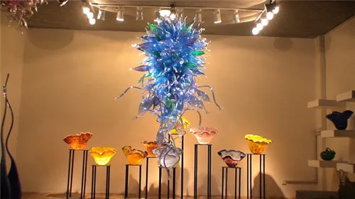 

Contemporary Hand Blown Glass Livingroom Decorative Chandeliers