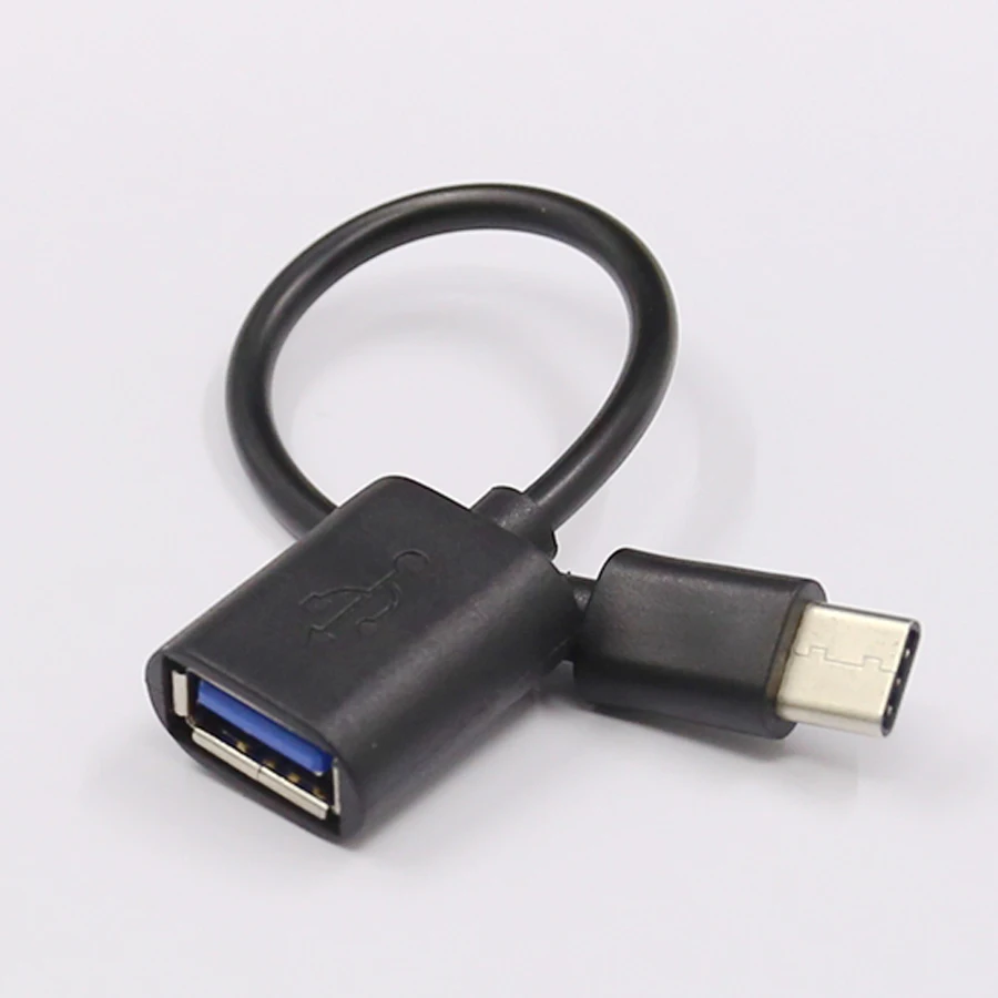 NinthQua 1 шт. OTG type-C USB штекер для USB 3,0/2,0 гнездовой разъем адаптер для телефона компьютера белый черный