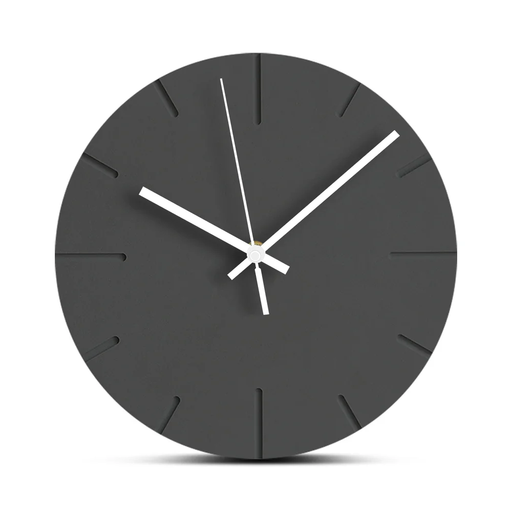 Creative Wooden Wall Clocks Home Decor Nordic Simple Decorative Clock