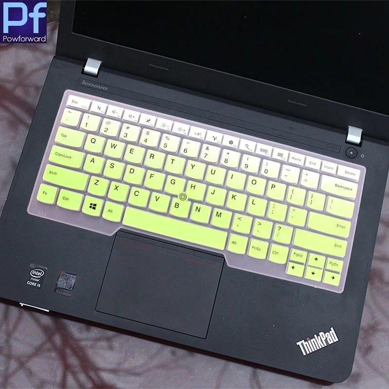 Защитная крышка для клавиатуры ноутбука lenovo Thinkpad L390 L380 T480 T480S T470 T470S Yoga 2Rd/3Rd / Thinkpad X1 Carbon - Цвет: fadegreen