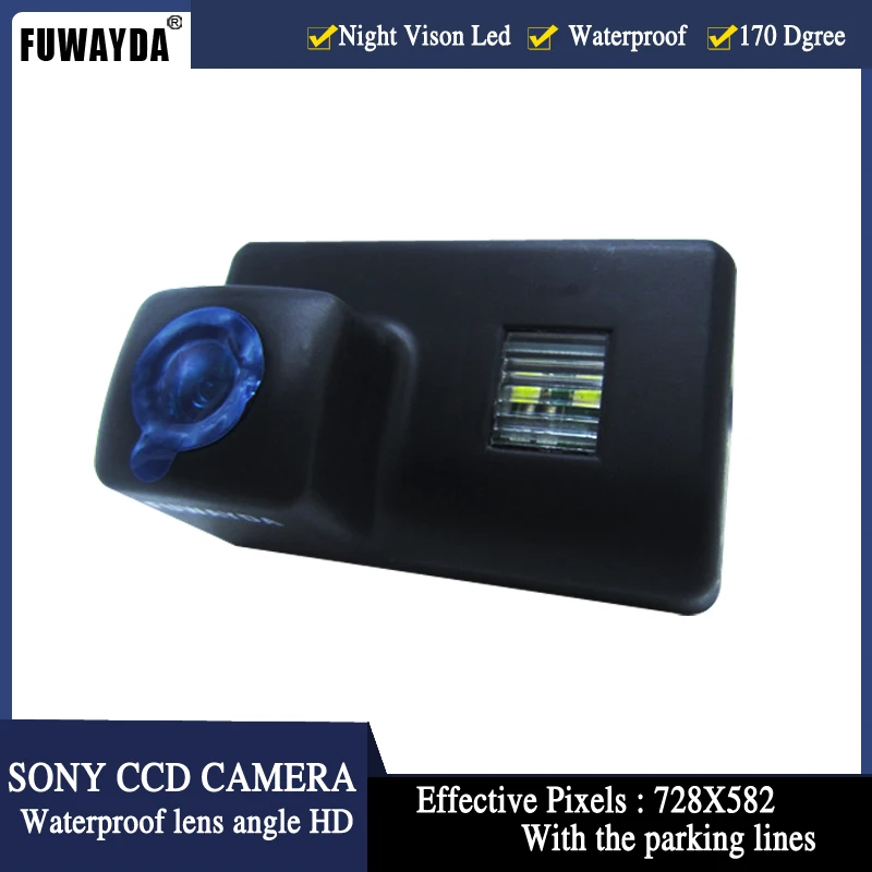 Автомобильное зеркало заднего вида FUWAYDA SONY CCD для Peugeot 206 207 306 307 308 406 407 5008 Partner Tepee|car