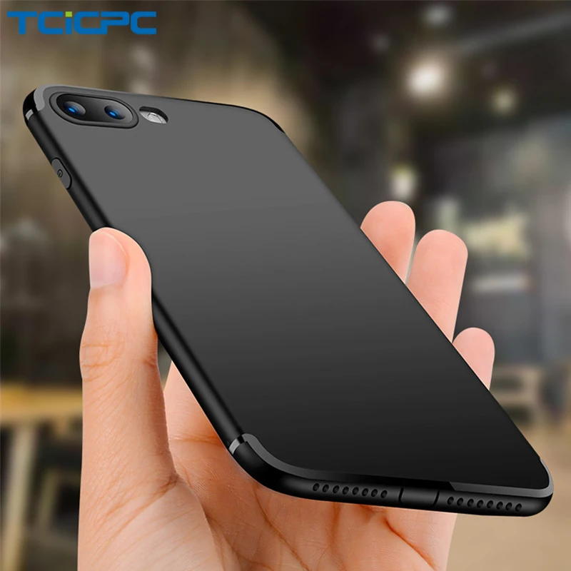 

TCICPC For iphone 7 7 plus case silicone Luxury 360 protected Ultra thin scrab soft TPU phone cases for Apple iphone 7 7 plus