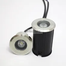 12 v Подземный светодиодный свет 1 Вт dia62mm Bridgelux СВЕТОДИОДНЫЙ торшер IP68 водонепроницаемый подземные светодиодные лампы 30 шт