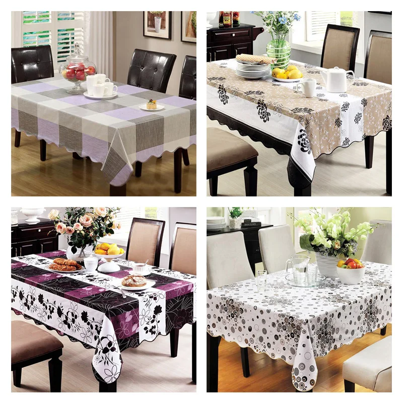 pvc tablecloth waterproof plastic disposable round table wipe clean pvc vinyl dining kitchen table cover sizes - Kitchen Table Covers Vinyl pvc tablecloth waterproof plastic disposable round table wipe clean pvc vinyl dining kitchen table cover sizes - Kitchen Table Covers Vinyl