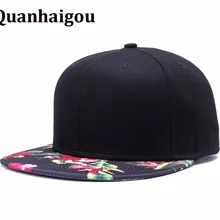 Премиум Цветочные Гавайские весенне-Летние Осенние регулируемые бейсболки для мужчин и женщин 2 тона хип-хоп плоские Бейсбольные кепки