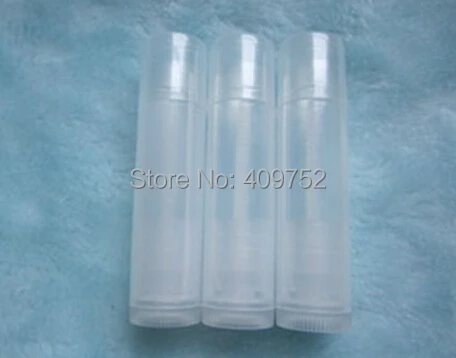 

Lot of 200pcs Empty LIP BALM Tubes 5g all clear lip stick container