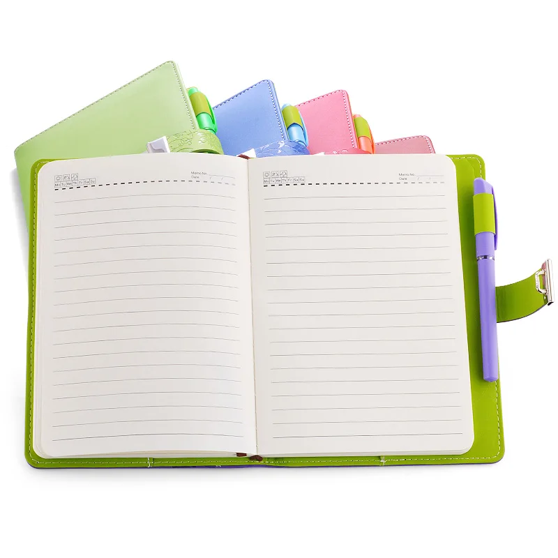 Личный дневник с кодом блокировки кожаный блокнот бумага 100 листов А5 Блокнот Канцелярские товары офисные школьные принадлежности подарок