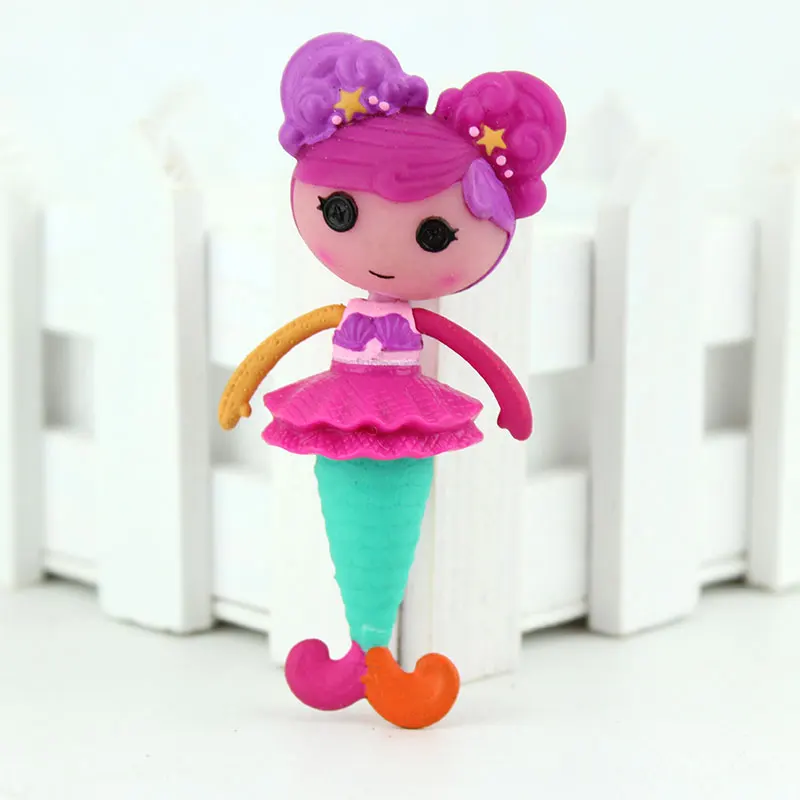 1 шт. 3 дюйма оригинальные MGA куклы Lalaloopsy Мини Куклы для девочек игрушка игровой домик каждый уникальный