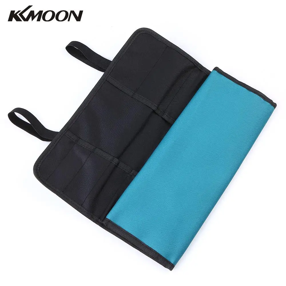 

Oxford Canvas Tool Bag Chisel Roll Rolling Pouch Wearable Waterproof Repairing Carrying Handle Bag Repair Tools with Belt