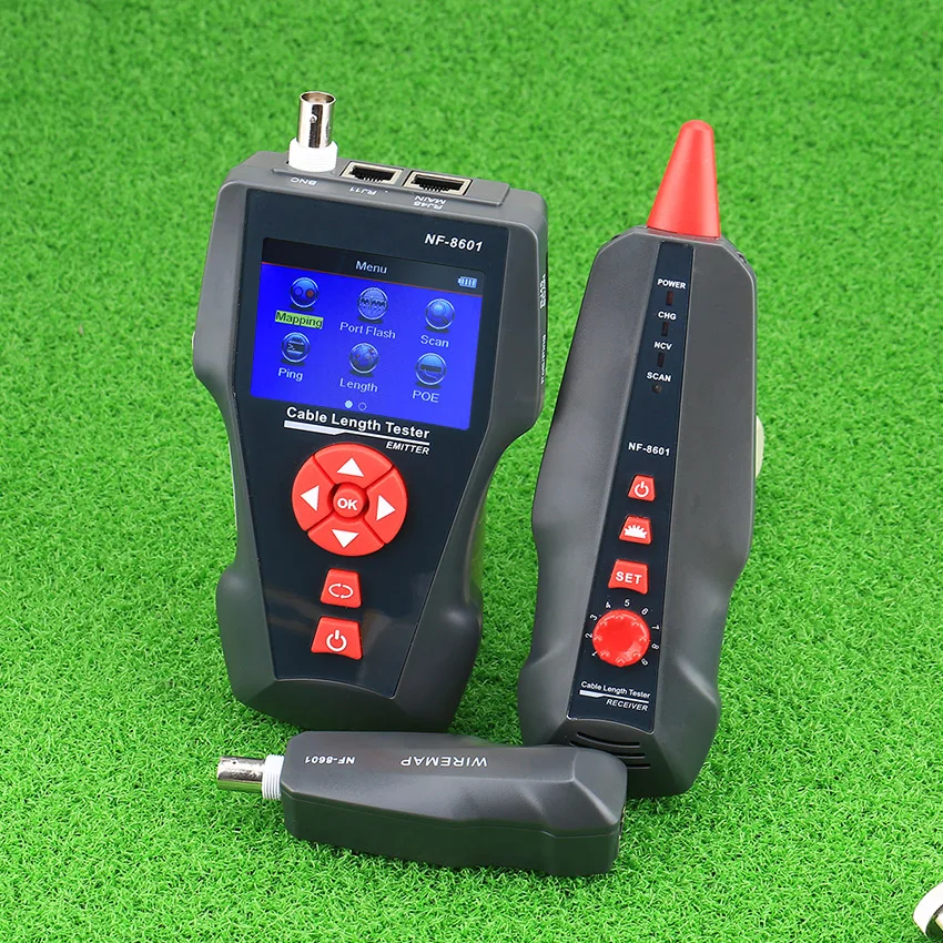 Prix pour Vente chaude NF-8601 Multi-fonctionnelle Câble Réseau Testeur LCD Câble Testeur Breakpoint Tester Pour RJ45, RJ11, BNC, PING/POE avec CE Prix pour Vente chaude NF-8601 Multi-fonctionnelle Câble Réseau Testeur LCD Câble Testeur Breakpoint Tester Pour RJ45, RJ11, BNC, PING/POE avec CE