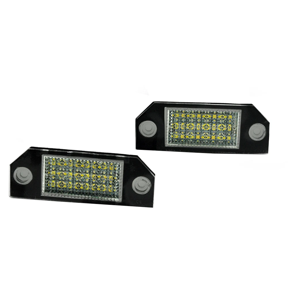 Auto Wayfeng WF 2Pcs 12V White 24 LED Number License Plate Light Lamp for Ford Focus C-MAX MK2 Car Light Source auto vehicles white led number license plate light lamps for opel insignia sports tourer mokka for buick for cadillac for gmc