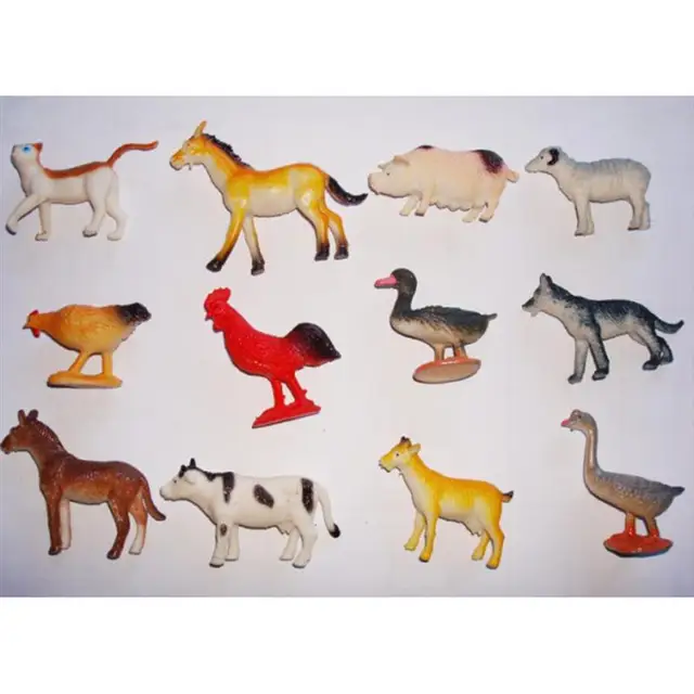 12pcs plastic farm yard animal set kids christmas stocking filler cow horse pig table decoration - Christmas Horse Yard Decorations 12pcs plastic farm yard animal set kids christmas stocking filler cow horse pig table decoration - Christmas Horse Yard Decorations