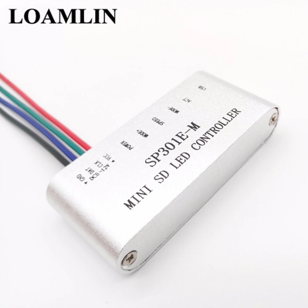 SP301E M MINI SD LED программируемый контроллер RF синхронный SK6812 WS2812B WS2811|Контролеры RGB| |