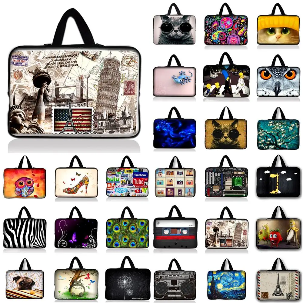 9,7 11 12 13 13,3 14,4 15,4 15,6 17 дюймов ноутбук сумка Нетбук чехол для MacBook Air Pro Asus hp lenovo acer