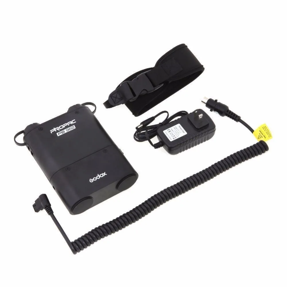 Внешний аккумулятор Godox PB960 (черный) 4500 мАч + кабель питания Nx для Nikon Speedlite|godox
