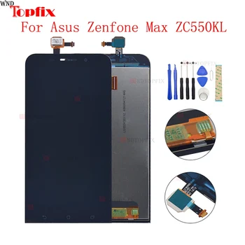 

5.5"Inch Original LCD Replacement For Asus Zenfone Max ZC550KL Z010DA 100% Tested LCD Display Touch Screen Digitizer With Frame