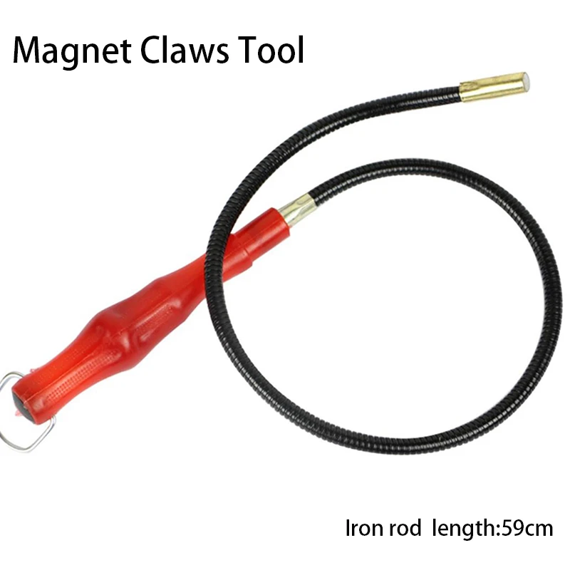

1pcs Hand Tools Magnetic Claws Pick Up Tool Magnet Long Reach Spring Grip Grabber Flexible