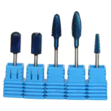 Профессиональный маникюр Кукуруза Шлифовальная головка сверло для маникюра синие резаки салонный инструмент DIY