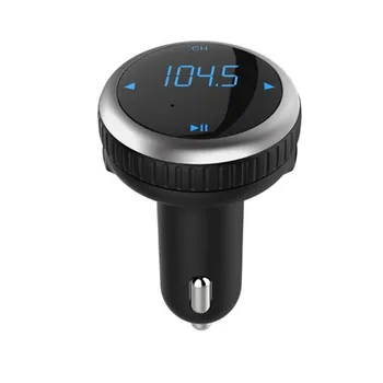 

Car Kit MP3 Music Player Wireless Bluetooth FM Transmitter Radio With 2 USB Port Car Accessories