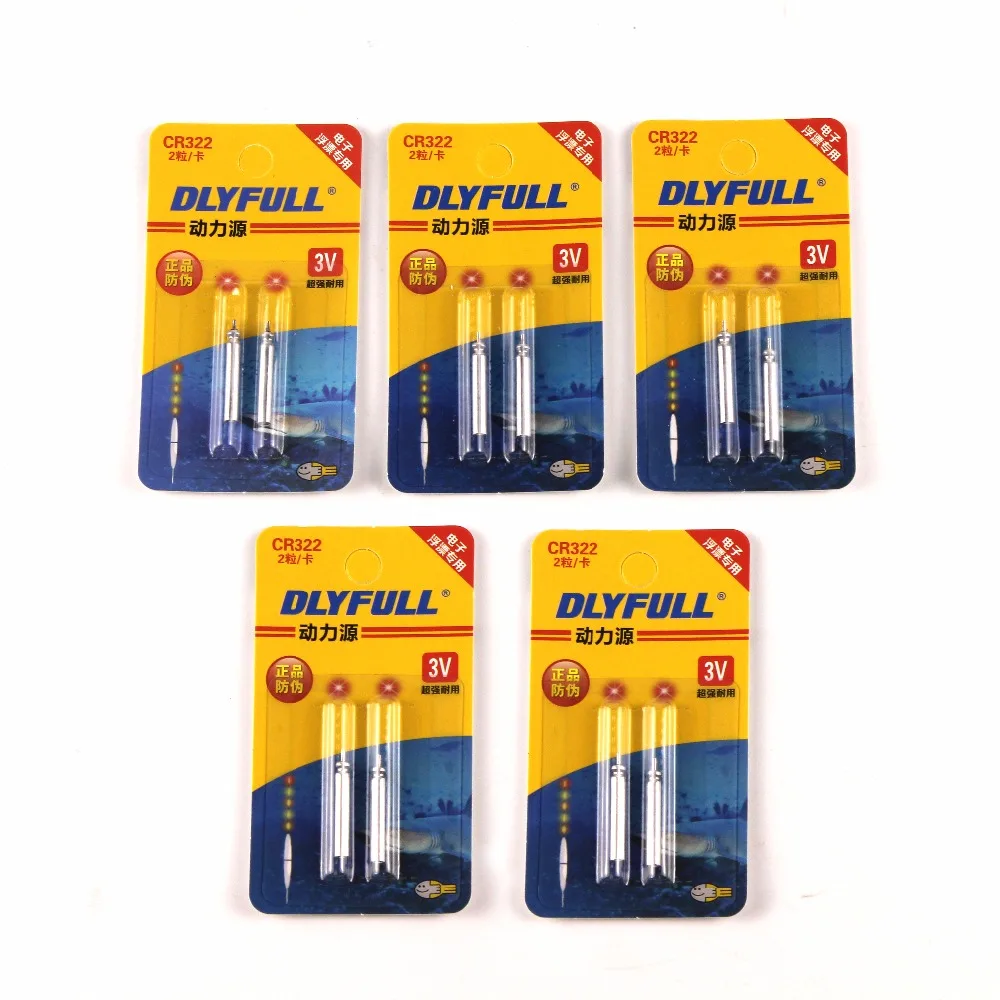 

10 Pcs/lot Fishing Battery CR322 Lithium Electronic Battery For Night Fishing Float 3V Luminous Float Tool PJ58