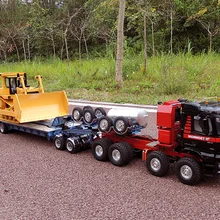 1/14 масштаб сплава CNC трактор прицеп RC для Tamiya benz sca R620 R470 R730 3363 3348 1851 ACTROS VOLVO KING LESU MAN TGX TGS