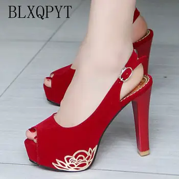 

2017 Hot Sale Fashion Ladies Shoes Big Plus Size Shoes Women Sandals Platform Sapato Feminino Summer Style Chaussure Femme B-2