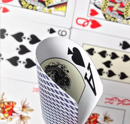 Классический Набор карточек поркер Техасские карты для покера пластиковые игральные карты водонепроницаемые pokerstars zakka настольные игры 63*88 мм