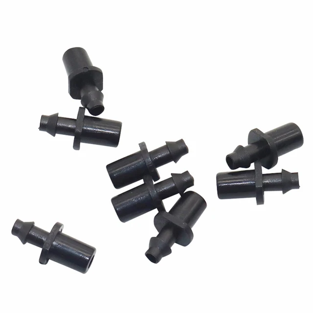 6 Mm/7,5 Mm Egyetlen Barb Egyenes Csatlakozó Víz Gyors Csőcsatlakozó Műanyag Kerti Öntözéshez 1/4 "Tömlő 50 Db - Image 6
