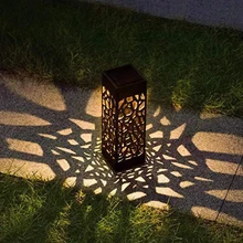 Садовый светильник на солнечных батареях Путь огни газон лампа для сада декоративный фонарь Открытый Путь беспроводной водостойкий ночной светодиодный солнечный светильник