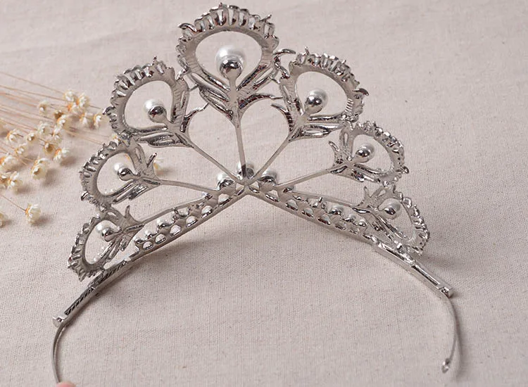 Мисс Вселенная Корона nova princesa Диана coroa де cristal e perola де cabelo Acessórios de casamento e тиара mikimoto Корона