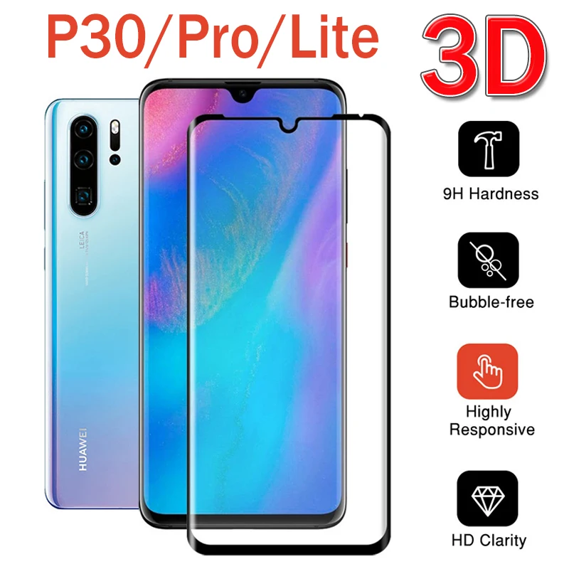 

Protective glass for huawei p30 pro lite nova 4e tempered glas p30pro p30lite p 30 screen protector 4 e nova4e film light p3O