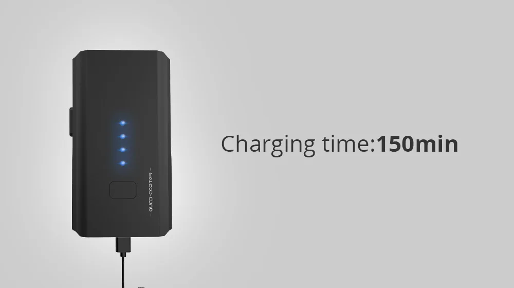 Перезаряжаемый литий полимерный аккумулятор DEERC 7 4 в 1200 мАч с USB кабелем для