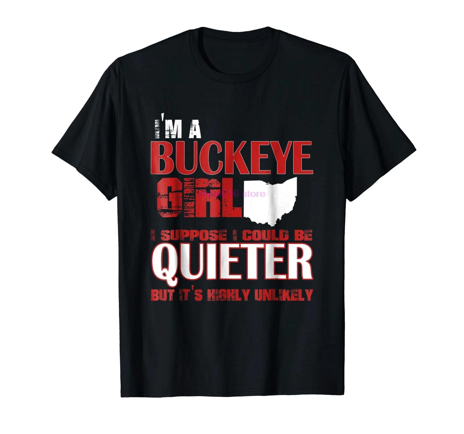 Брендовая мужская рубашка Buckeye Girl Ohio State футболка для женщин | Мужская одежда