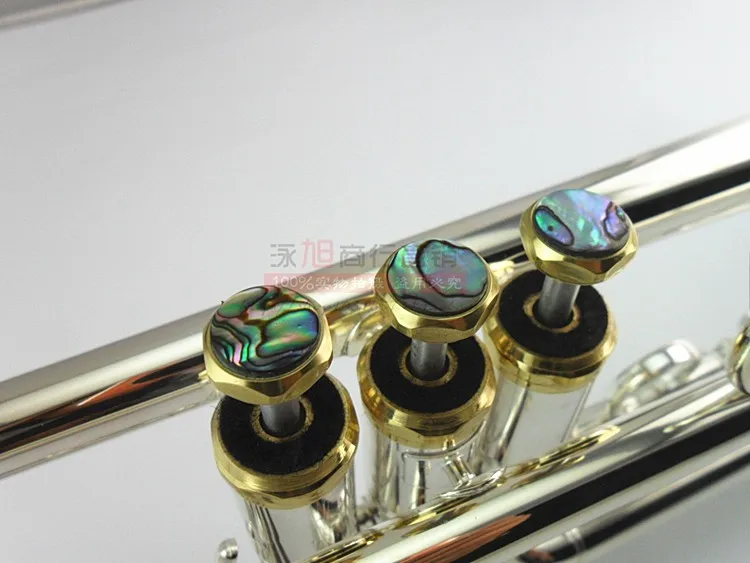Bach Bb Trumpet LT180S-72 Professional Instruments Silver Plated Yellow Brass High Quality Musical Instrument Bb Trompeta