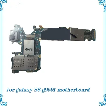 

Full function well work Unlocked for Samsung galaxy S8 g950f motherboard 64gb mainboard with full chips Logic Board