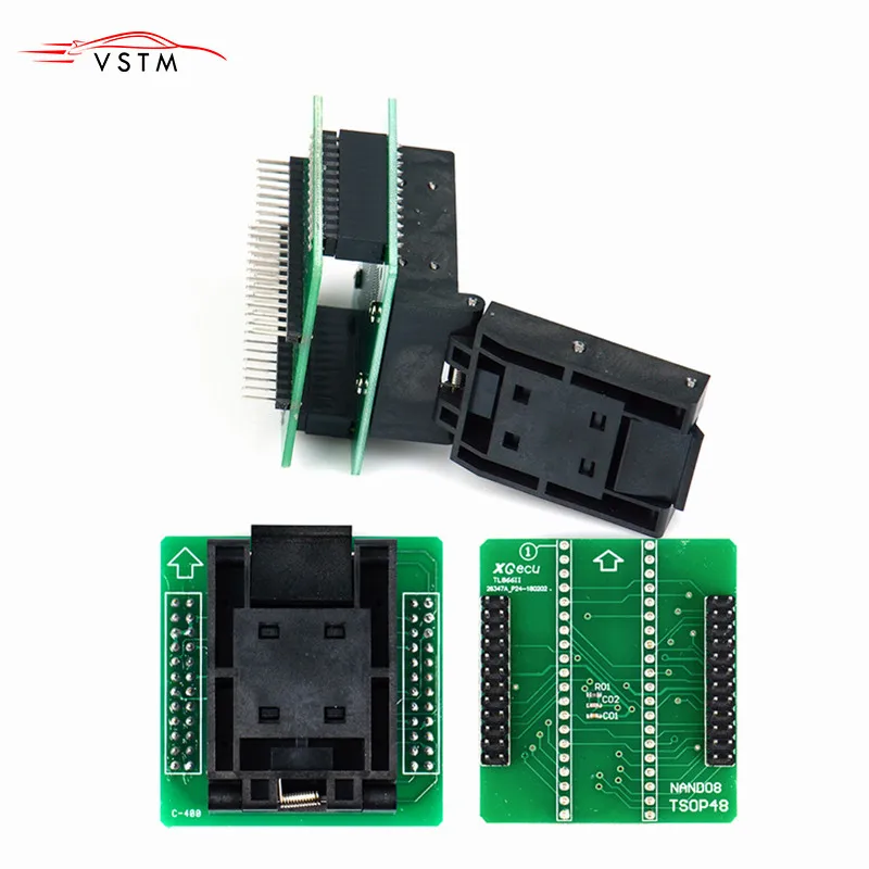Новый адаптер BGA63 с 1 8 В TSOP48 только для NAND TL866II PLUS flash programmer 2019|Программаторы
