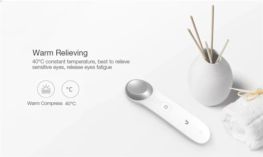 Xiaomi Mijia LF холодный теплый массажер для глаз автоматический умный датчик температуры контроль автоматический датчик USB порт глаза расслабляет жизнь