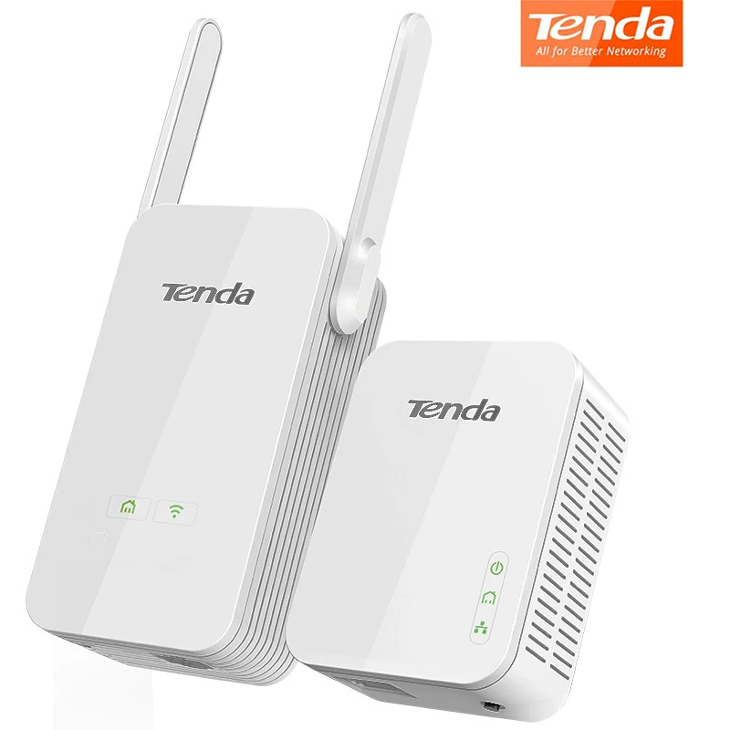 Tenda AV1000 Powerline Wi Fi удлинитель комплект с гигабитными портами Ethernet/WiFi клон/домашняя
