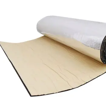 

100*40cm 10mm Car Sound Control Sound Insulation Soundproofing Acoustic Insulation Car Hood Sound Insulation Soundproof Cotton