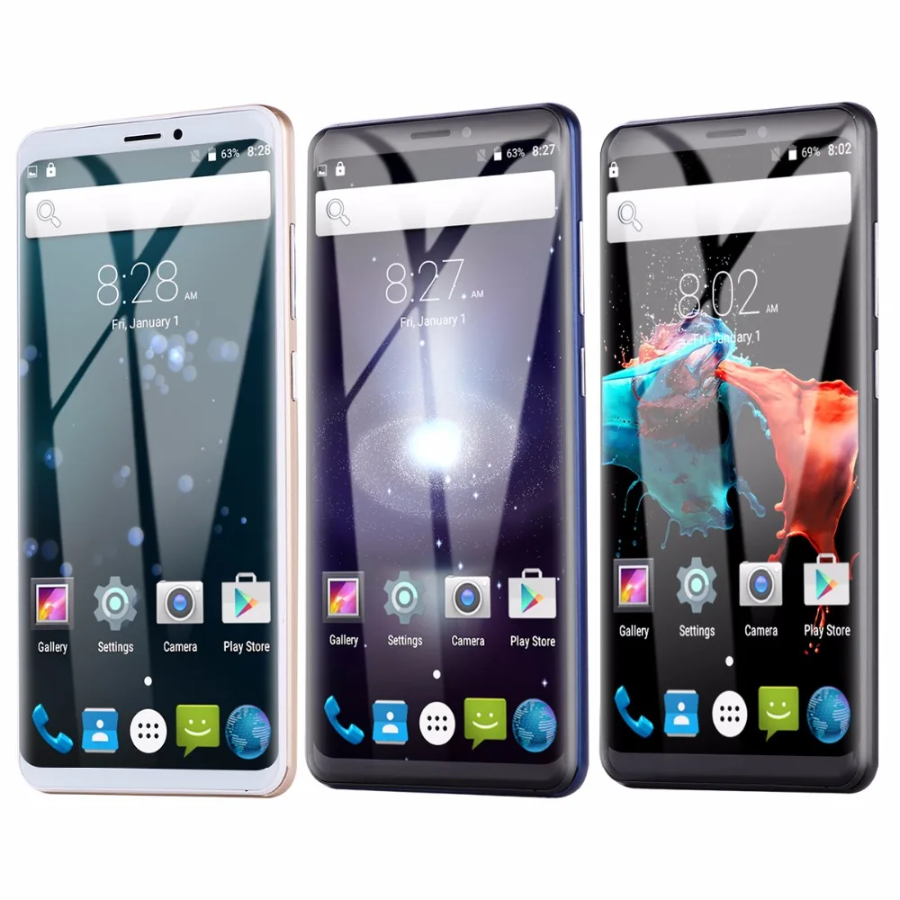 

DHL Fast Delivery GuoPhone Mate 20 Cell Phone Quad Core Android 6.0 5.8" IPS 854x480 512MB RAM 4GB ROM Dual Sim Dual Camera