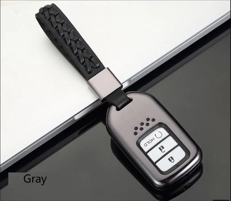 Сплав ключ крышка для Honda Jade FIT VEZEL Civic XR-V CRV Accord Crosstour CRIDER Spirior ELYSION Odyssey 2 3 4 кнопки чехол - Название цвета: 05