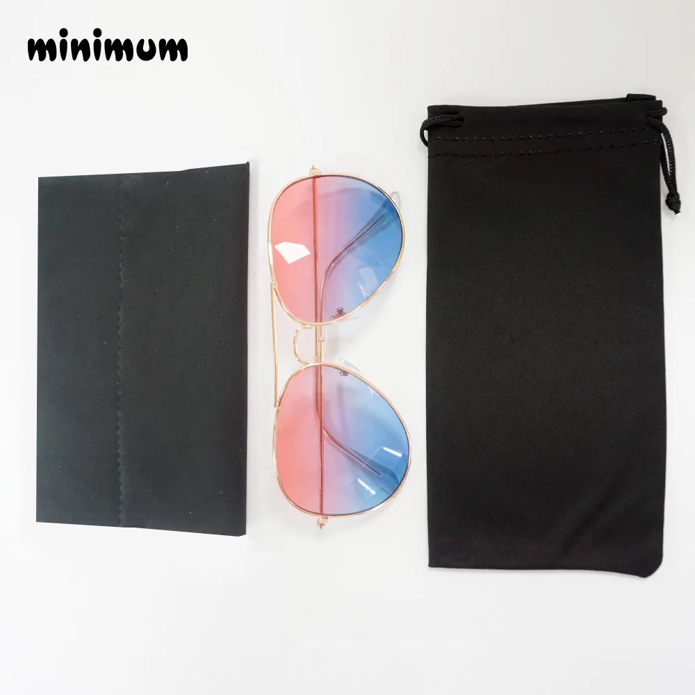 MINIMUM 1 pcs Soft Cloth Glasses bag with 1pcs glasses cloth cleaner eyeglasses pouch Eyewear Accessories Speckle Solid1 (6)